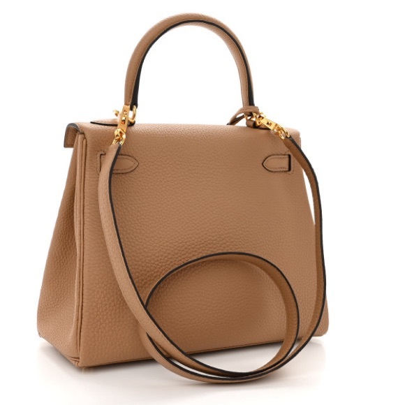 2022 Hermes Kelly 25 Togo Chai gold hardware - Picture 7 of 15